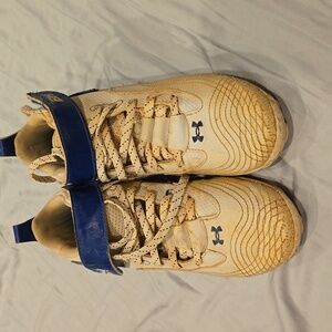 Under Armour size 2 baseball cleats